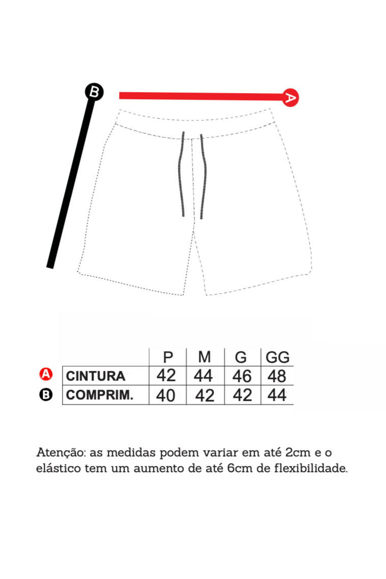 boardshort external masculino tunnel