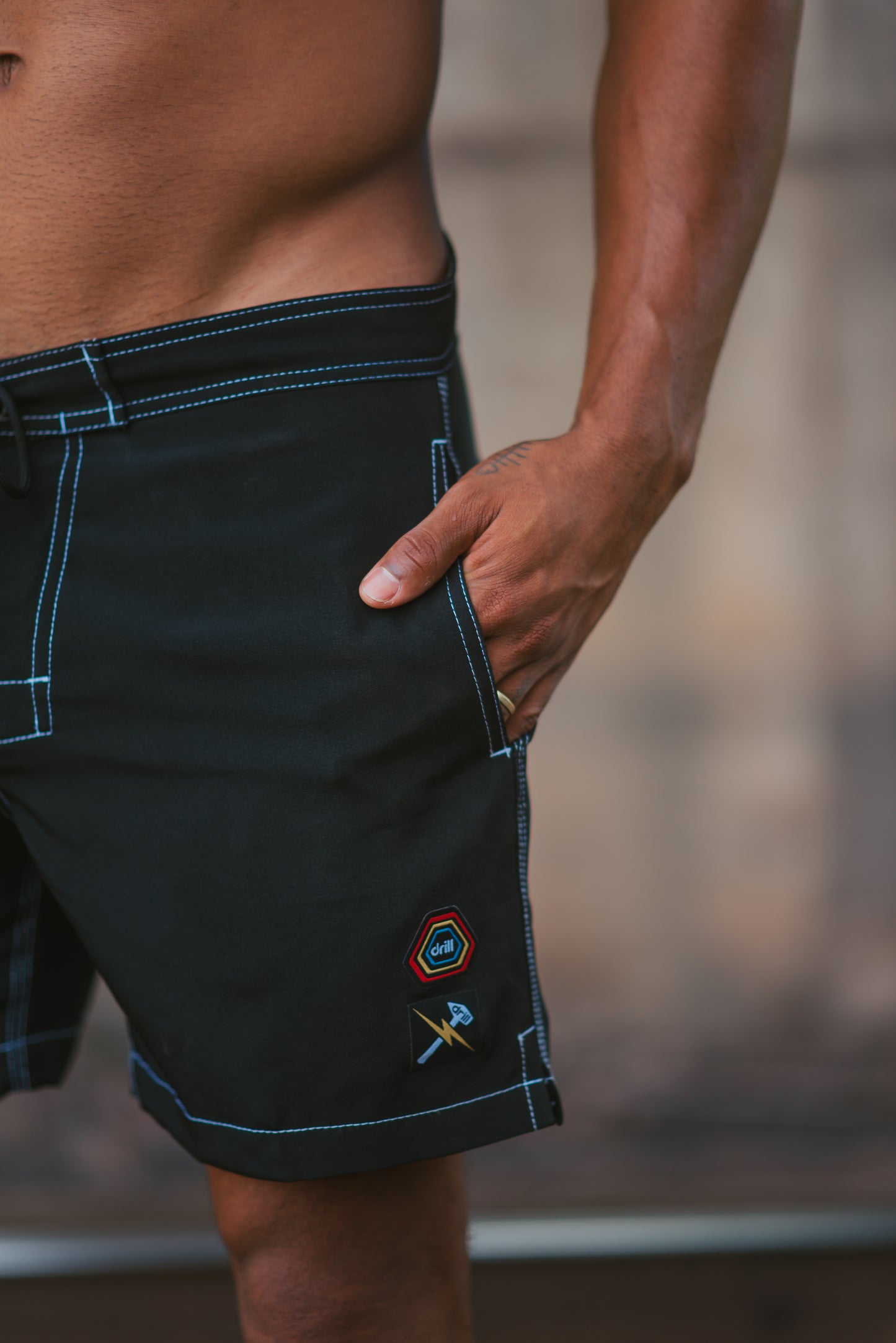 boardshort external masculino tunnel