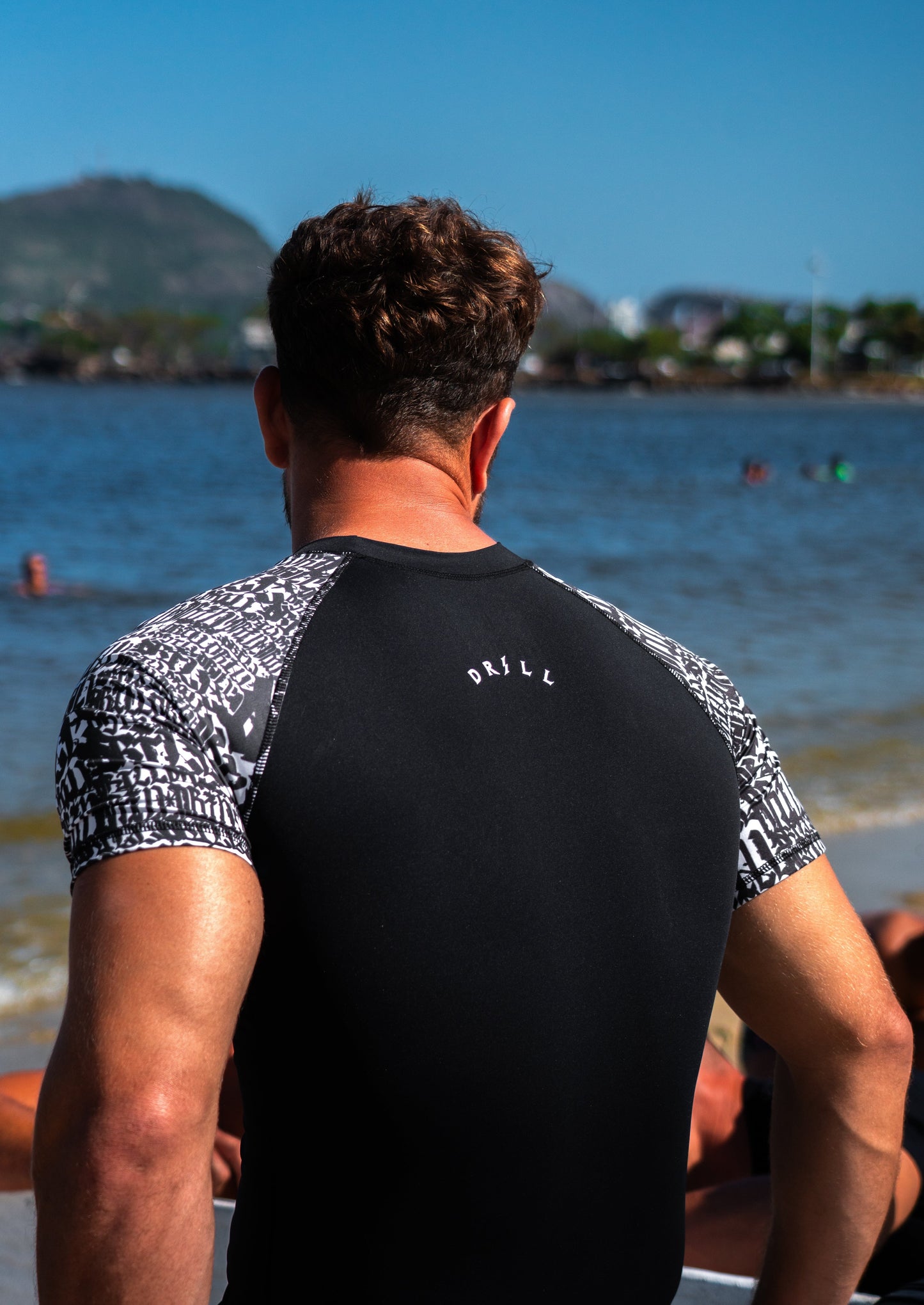 rashguard masculino hard times